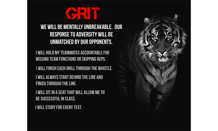 Core Value - Grit